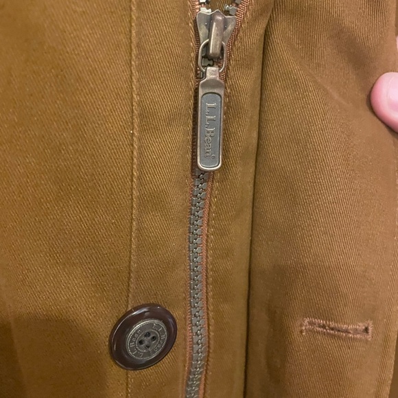 LL Bean Insulated Field Coat Large TALL - Picture 10 of 12